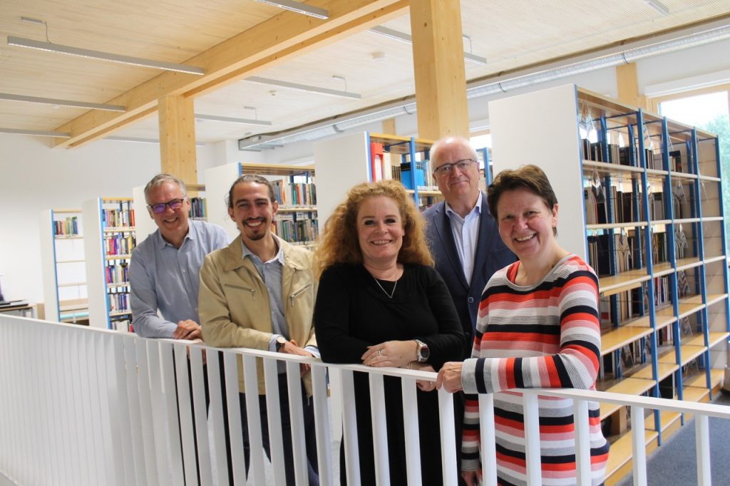 V.l.: Klaus Völkel, Dorian Werz, Britta Koch, Ulrich Heinemann, Martina Knop (Foto: Stadtmagazin Witten)