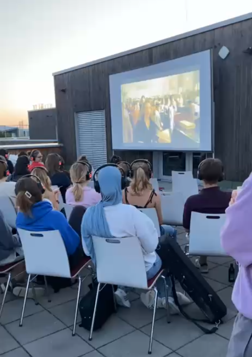 Sommernachtskino auf der UWH-Dachterrasse 2025